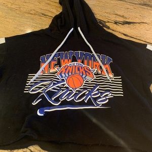 NBA Knicks for Women cropped sweatshirt
